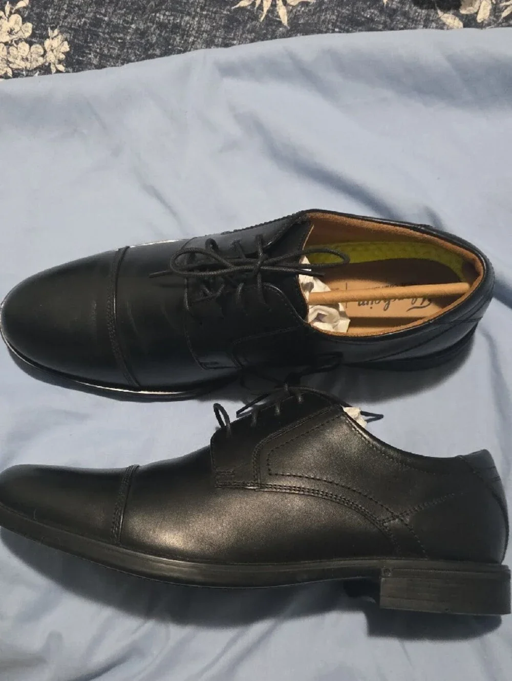 Florsheim Midtown Cap Toe Oxford Leather Dress Shoe - Black Size 11